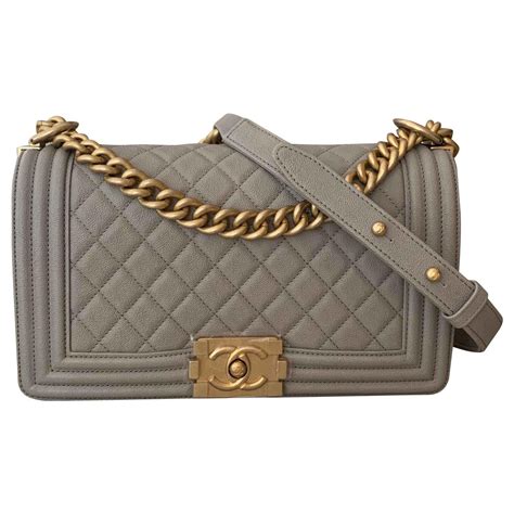 chanel boy bag gray|Chanel le boy bag yupoo.